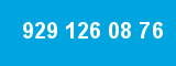 929 126 08 76 929 126 08 76